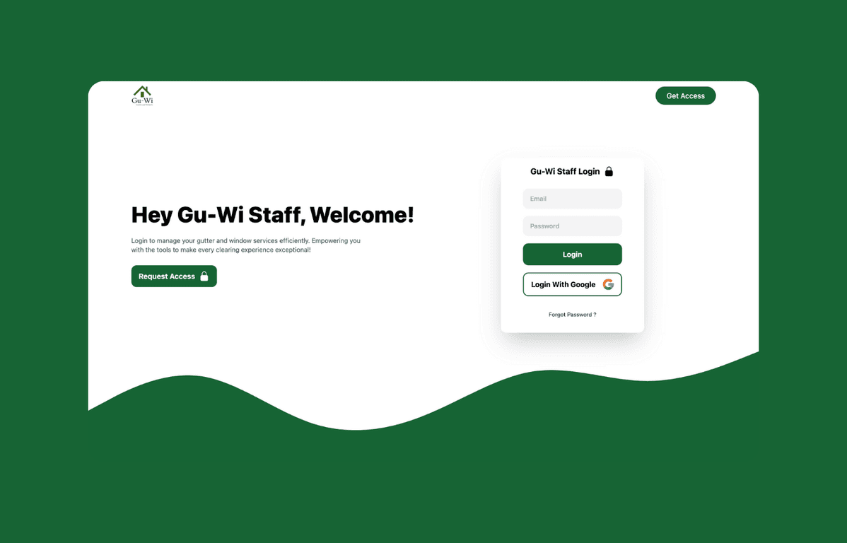Gu-Wi Admin Dashboard